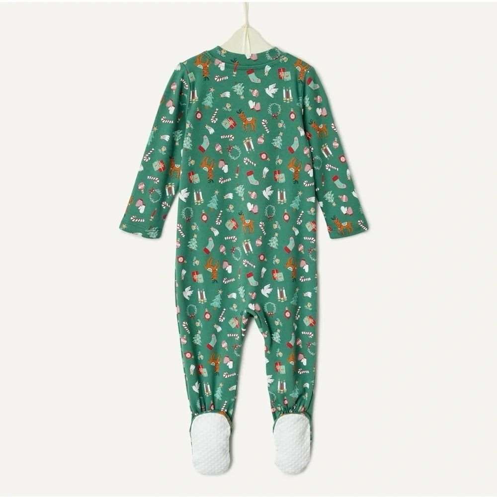 NWT Amazon Essentials x Sofia Grainge Baby Footed Sleepers 2 Pack 18M Cotton
